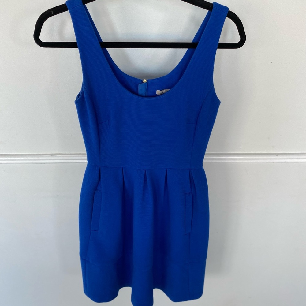 Banana Republic cobalt dress